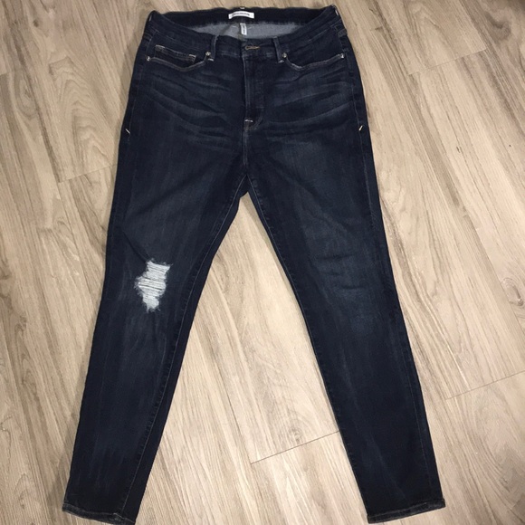 Good American Denim - Good American- Good Legs High Rise Skinny Jeans